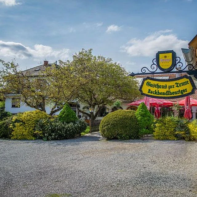 Gasthaus zur Tenne – Schild des Gasthauses